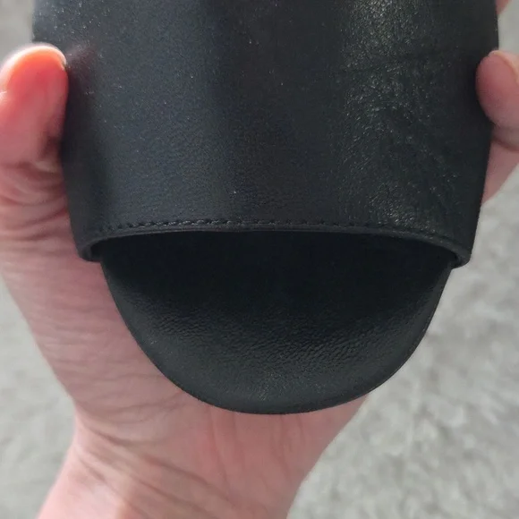 Prada Linea Rossa leather ankle wrap chunky heel sandals Sz 40 - Picture 6 of 16